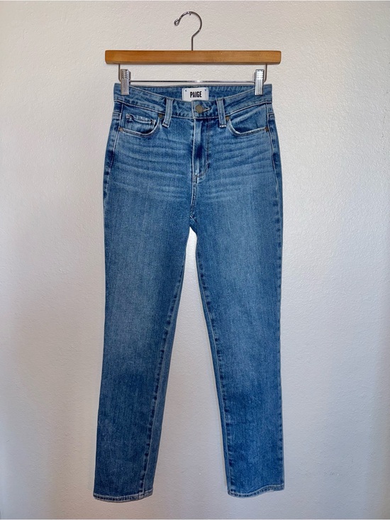 PAIGE Denim - PAIGE Hoxton Slim Jeans in Medium Blue Size 25  🧡